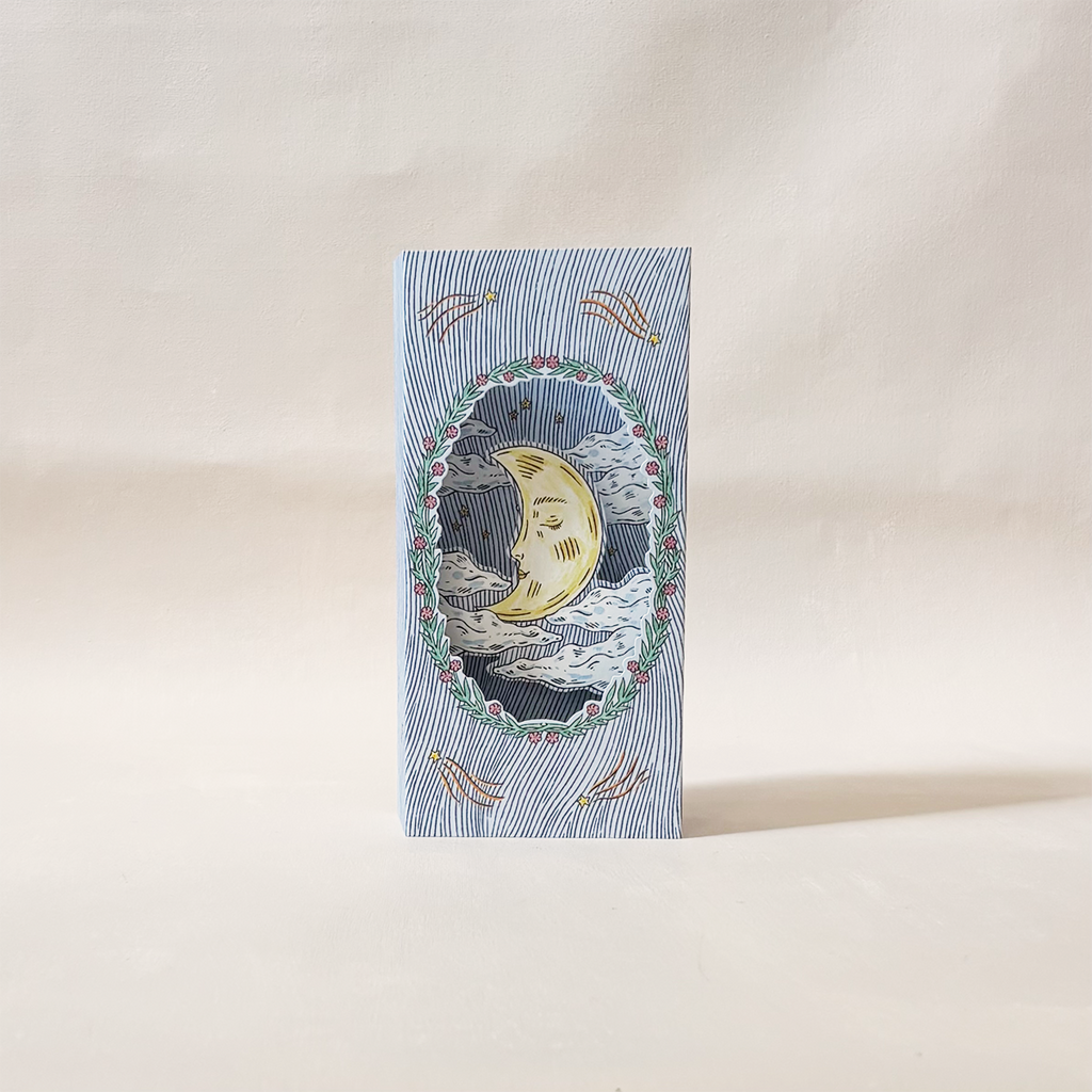 Magical Moon Pop Up Note Card