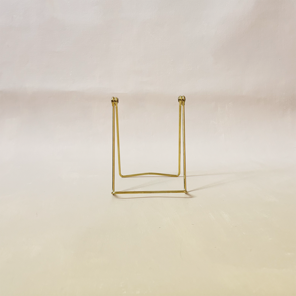 Gold Folding Easel Stand Large