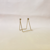 Gold Folding Easel Stand Medium