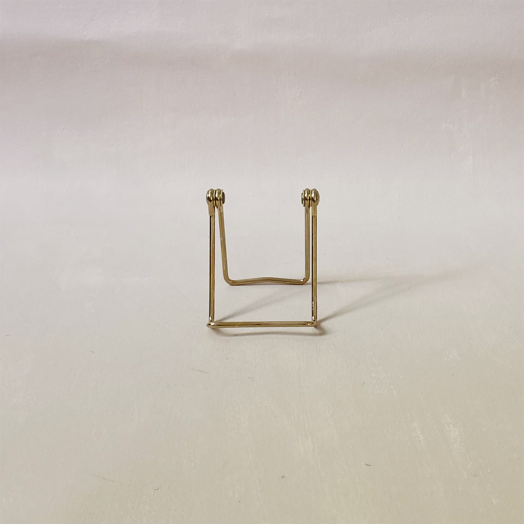 Gold Folding Easel Stand Small