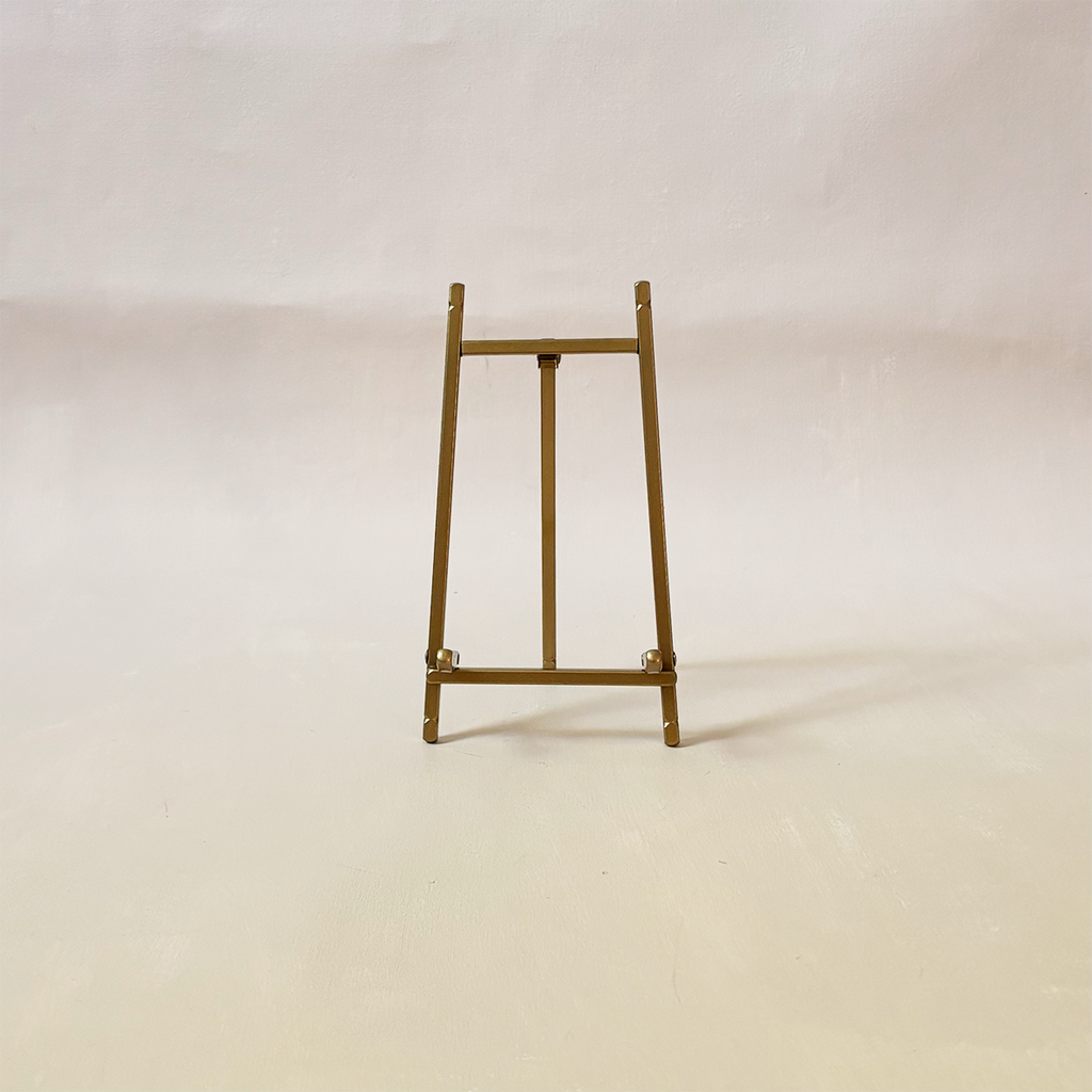 Satin Gold Easel