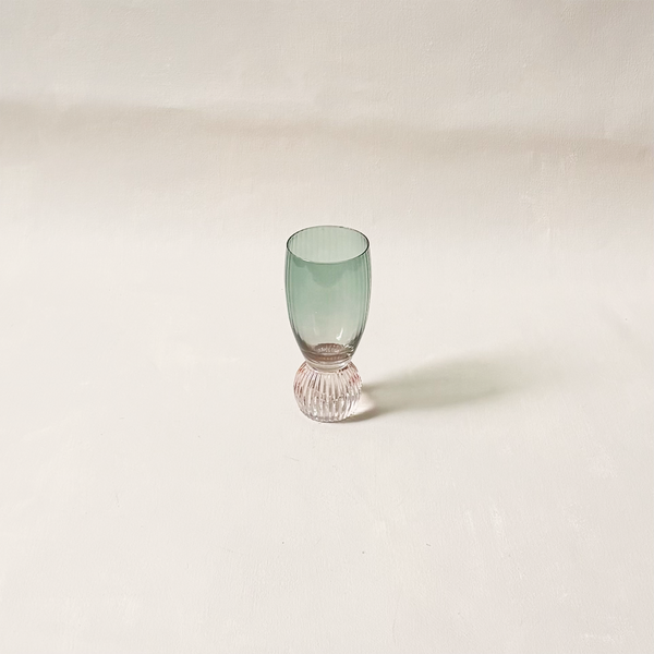 Venice Shot Glass Green & Lavender