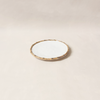 Vida Bamboo Salad Plate Natural & White
