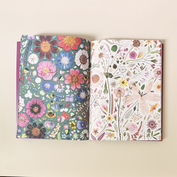 Beautiful Blooms Wrapping Paper Book