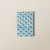 Hand Stitched Notebook Blue Booti Small