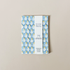 Hand Stitched Notebook Blue Flower Medium