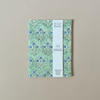 Hand Stitched Notebook Green Poppy Large