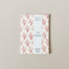 Hand Stitched Notebook Pink Flower Medium