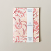 Hand Stitched Notebook Pink Paisley Large