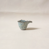 Blue Splatter Creamer