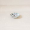 Blue Splatter Footed Bowl