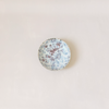 Blue Splatter Footed Bowl