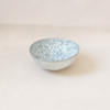 Blue Splatter Serving Bowl