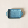 Stoneware Baker Blue