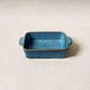 Stoneware Baker Blue
