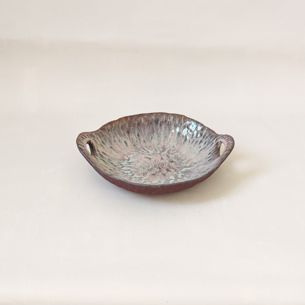 Stoneware Bowl with Handles