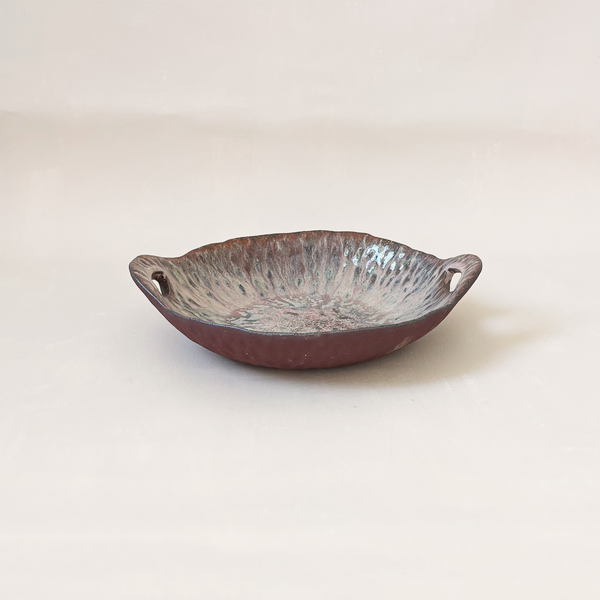 Stoneware Bowl with Handles