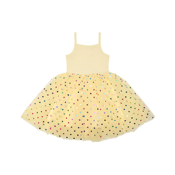 Lemon Spot Tutu Dress