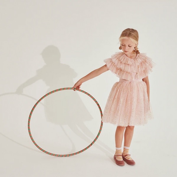 Pale Pink Sparkle Cape