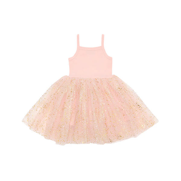 Pale Pink Sparkle Tutu Dress