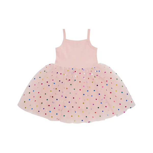 Pink Spot Tutu Dress