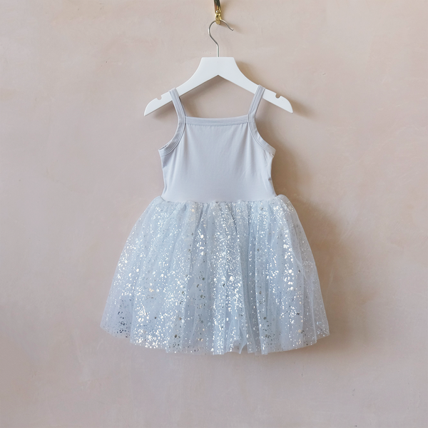 Silver Sparkle Tutu Dress