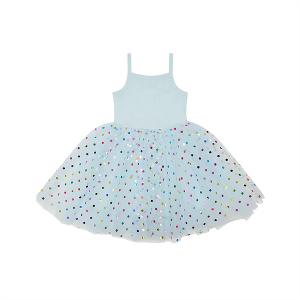 Sky Spot Tutu Dress