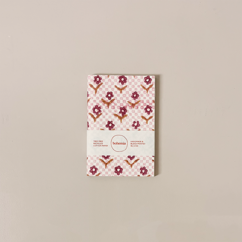 Daisy Check Notebook Small