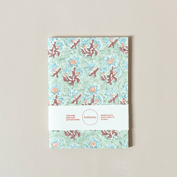 Posie Notebook Duck Egg