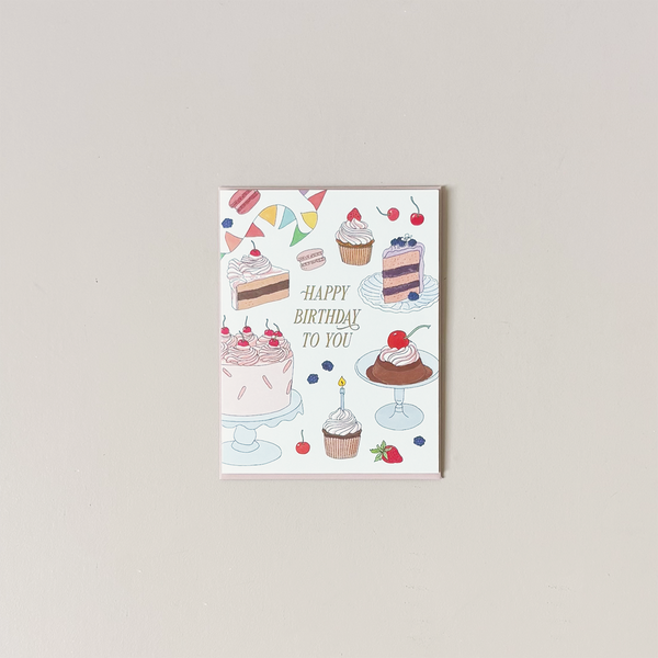 Birthday Treats Note Card