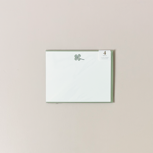 Clover Note Card Set