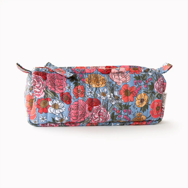 Garden Flora Quilted Pencil Pouch