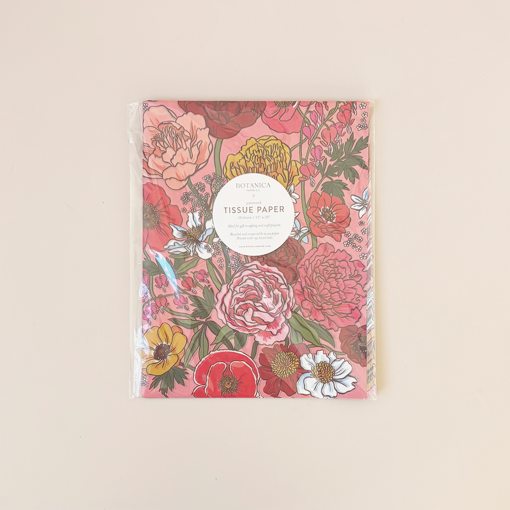 Garden Flora Tissue Paper