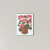 Geranium Note Card