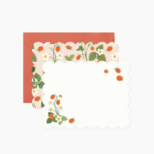 Wild Strawberries Note Card Set