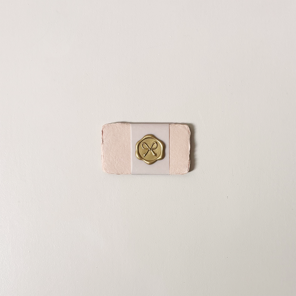 Handmade Paper 2" x 3.5" Terracotta