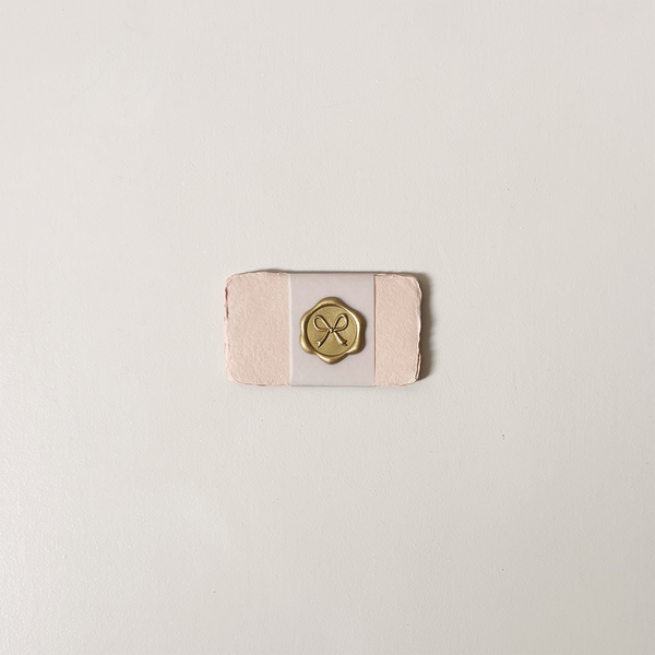 Handmade Paper 2" x 3.5" Terracotta