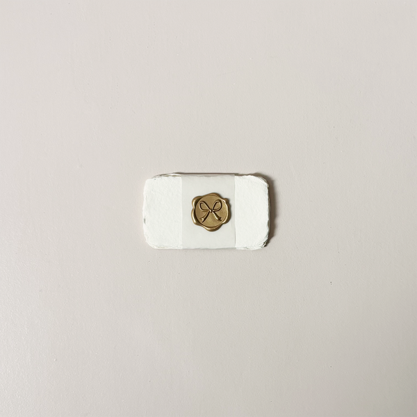 Handmade Paper 2" x 3.5" Wheat