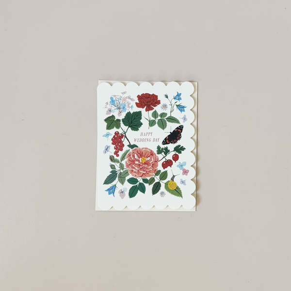 Happy Wedding Day Note Card