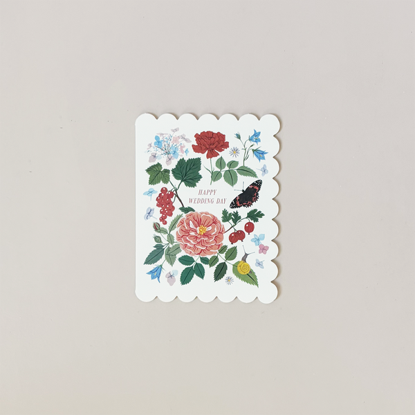 Happy Wedding Day Note Card