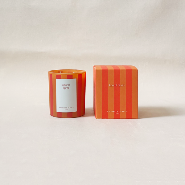 Aperol Spritz Candle