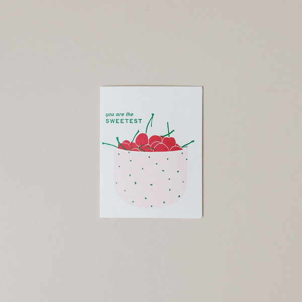 Sweet as Cherries Note Card