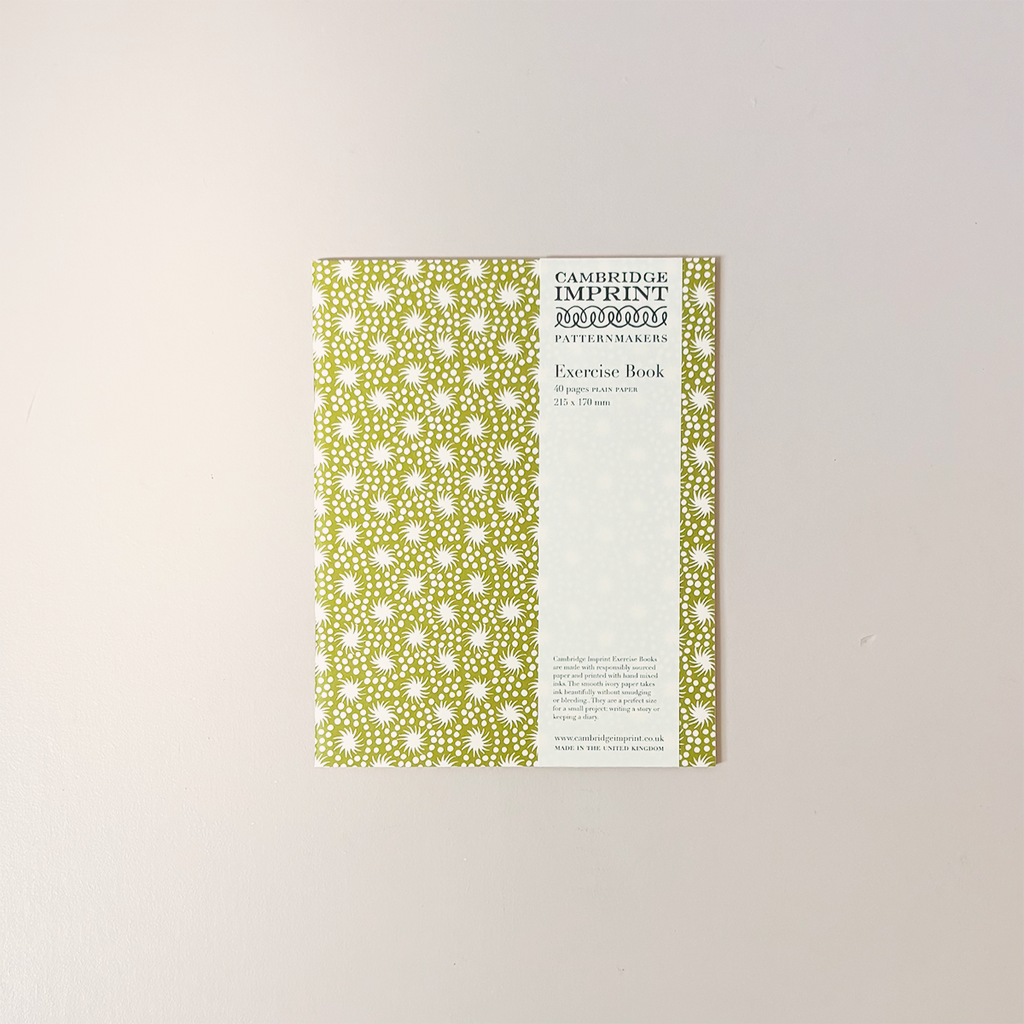 Animalcules Bawden Green Exercise Book