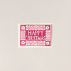 Happy Christmas Starflower Note Card