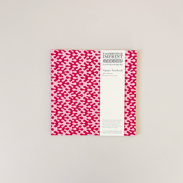 Kelp Raspberry Ripple Square Notebook
