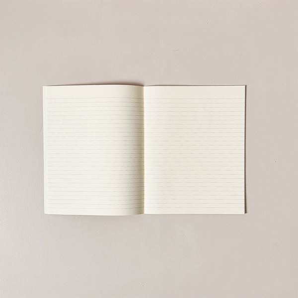 Sea Urchin Aquamarine Lined Exercise Book