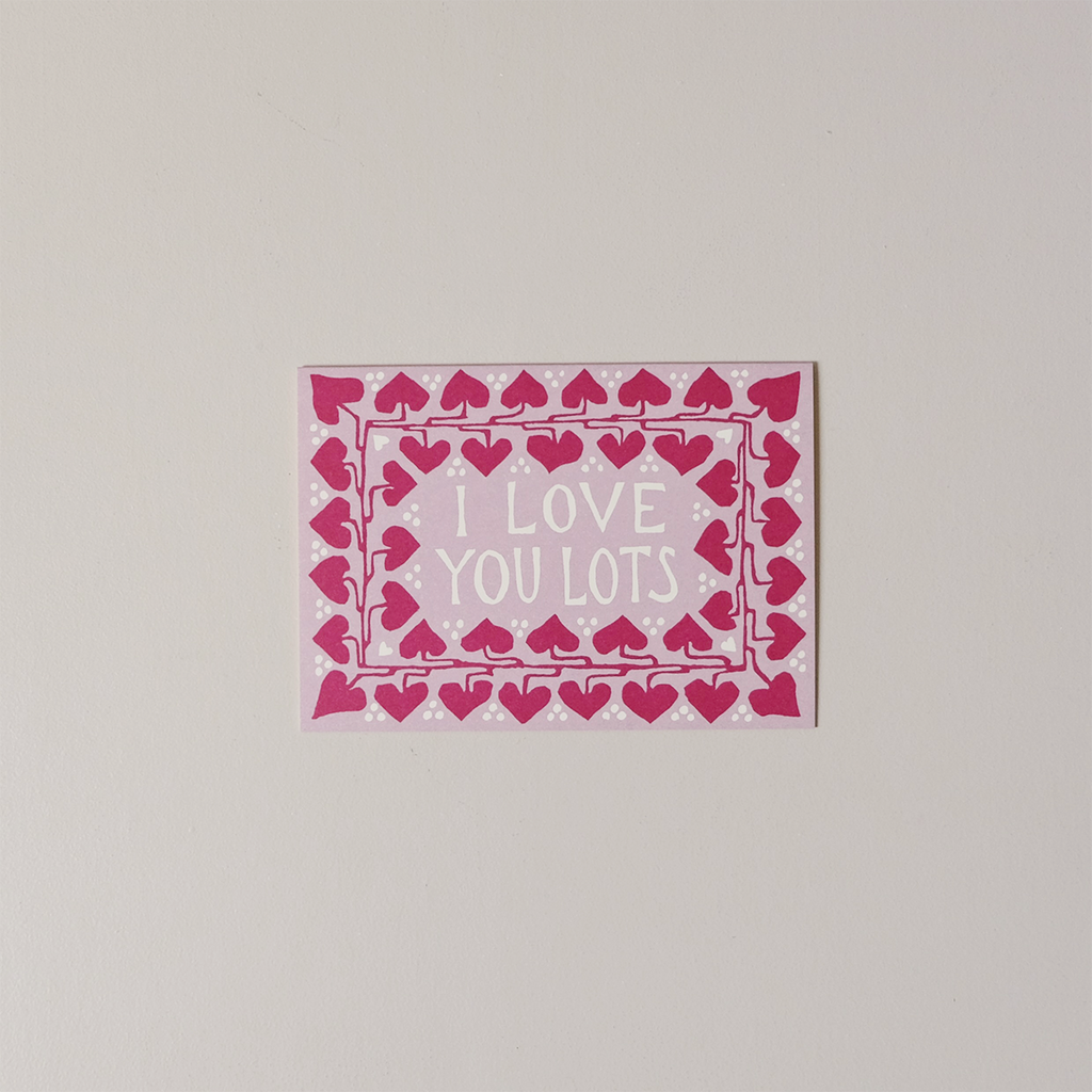 Love You Lots Note Card