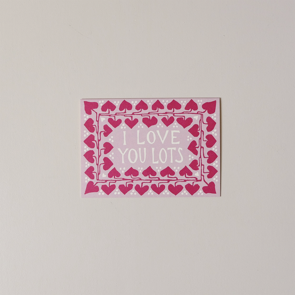 Love You Lots Note Card