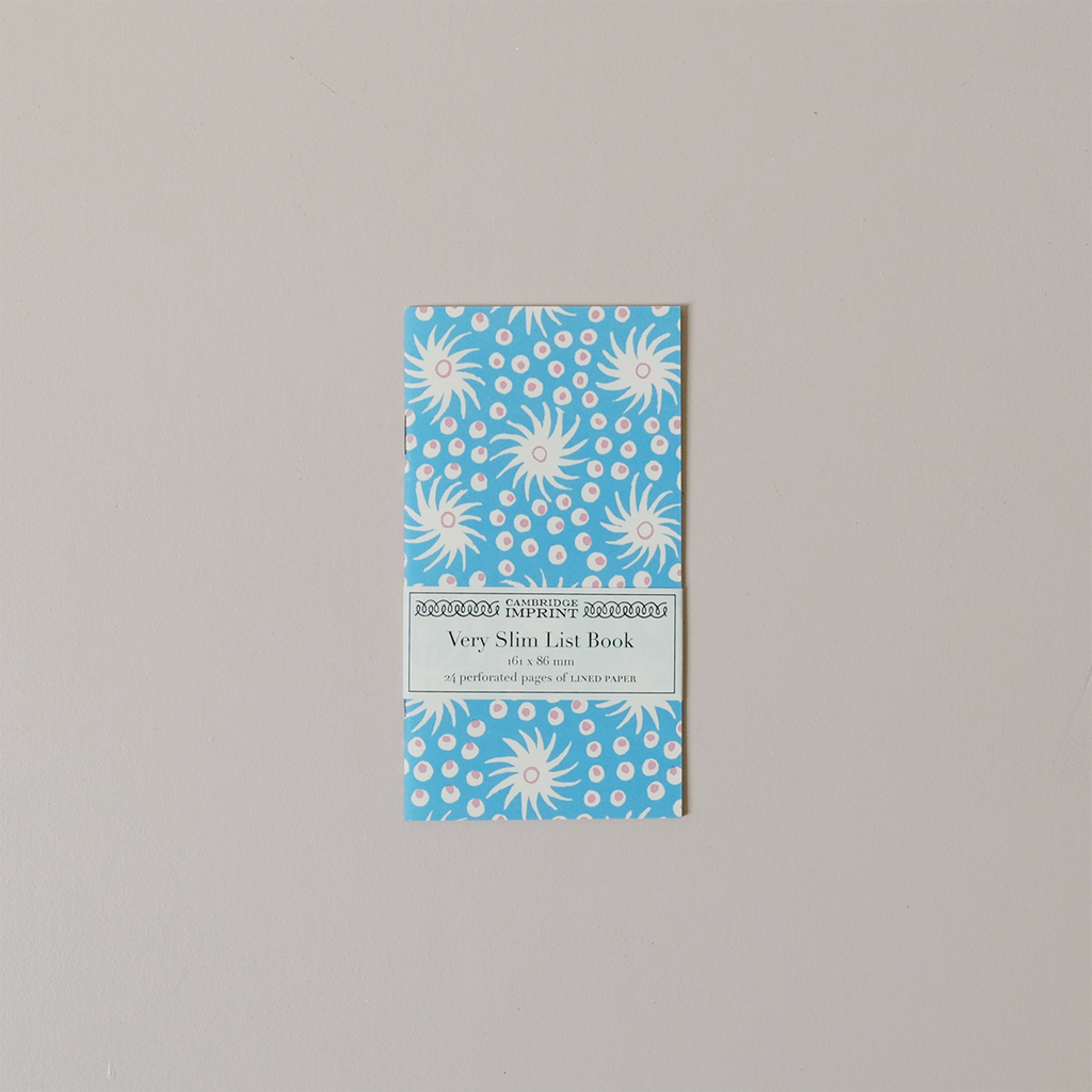 Milky Way Blue Slim List Notebook