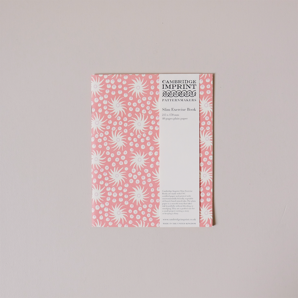 Milky Way Red & Pink Exercise Book